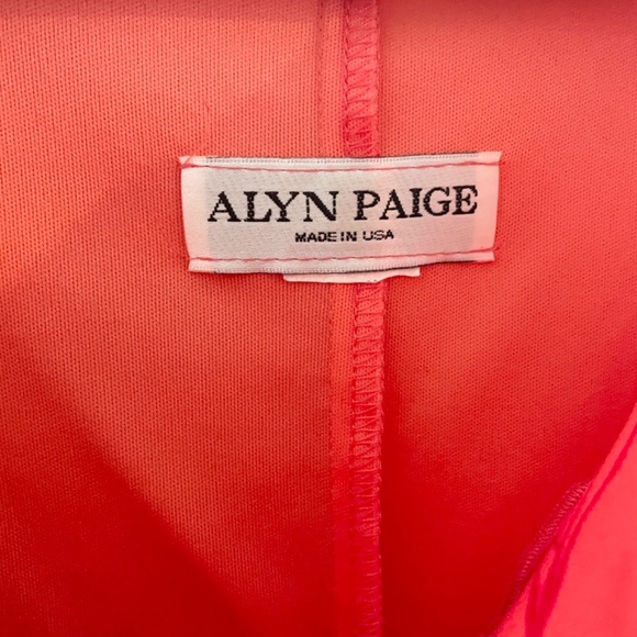 Vintage Vibrant Red and Pink Midi Dress - Picture 4 of 13